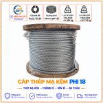 Cáp thép mạ kẽm phi 18 (D18)