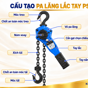 Cấu tạo pa lăng lắc tay PSK