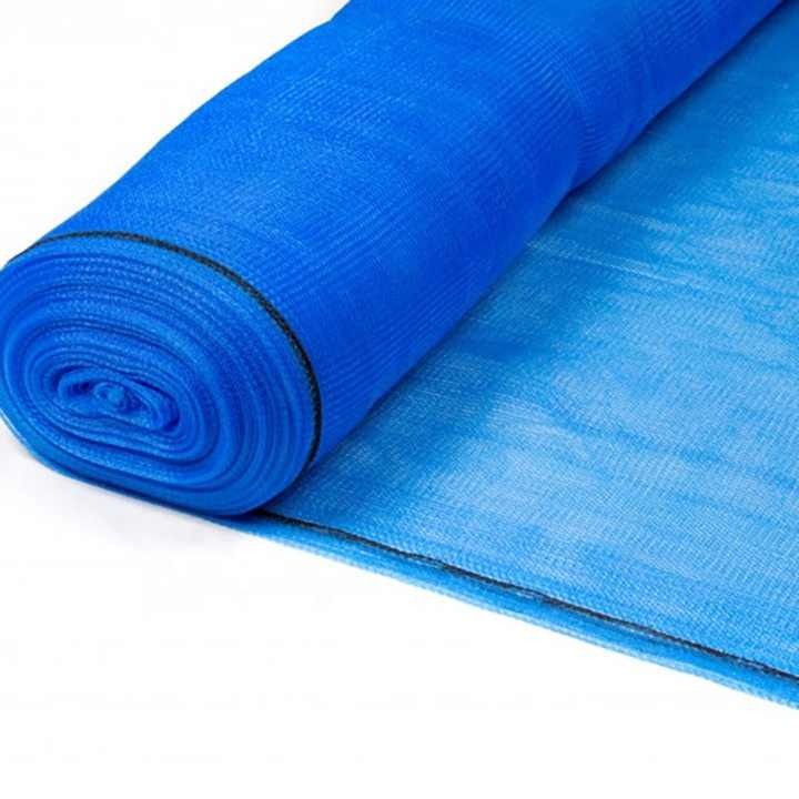 Lưới bao che giàn giáo màu xanh dương