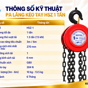 thong so ky thuat pa lang keo tay hsz 1 tan