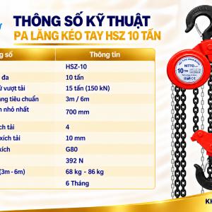 thong so ky thuat pa lang keo tay hsz 10 tan